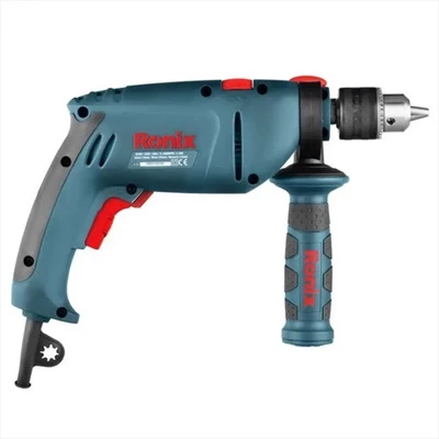 دریل برقی چکشی سایز 13 میلیمتری 810 وات برند رونیکس کد 2210
