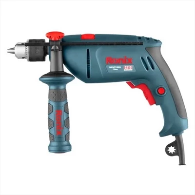 دریل برقی چکشی سایز 13 میلیمتری 810 وات برند رونیکس کد 2210